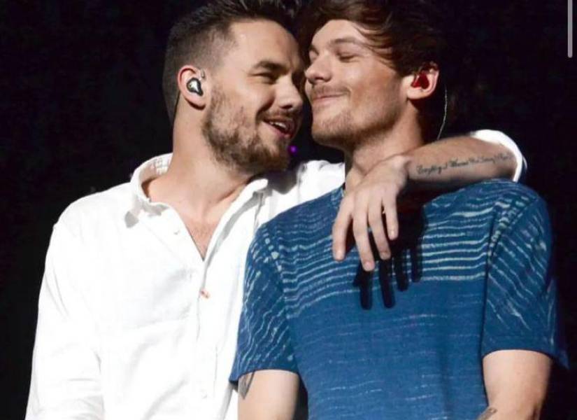 Fotografía de Louis Tomlinson junto a Liam Payne