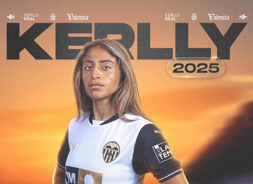 El Valencia femenino anunció la contratación de Kerlly Real.