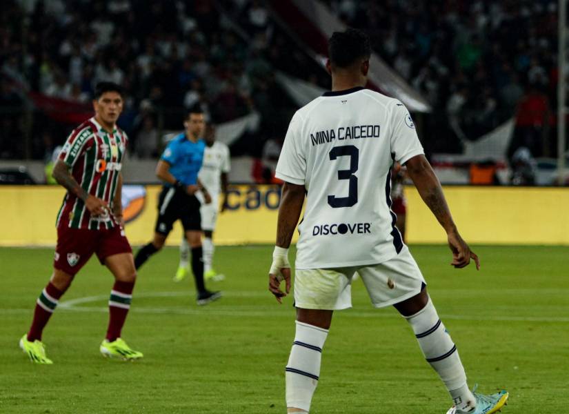 Archivo Richard Mina partido contra Fluminense.