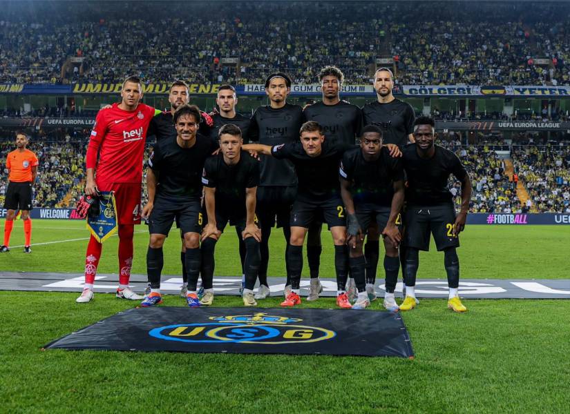 Kevin Rodríguez fue titular en la derrota del Union Saint-Gilloise en la Europa League.