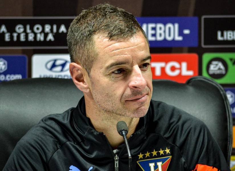 Adrián Gabbarini explicó por qué no se hizo cargo de Liga de Quito, tras la salida de Alcácer