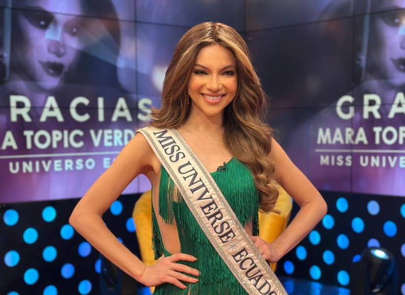 Fotografía de la Miss Universo Ecuador, Mara Topic