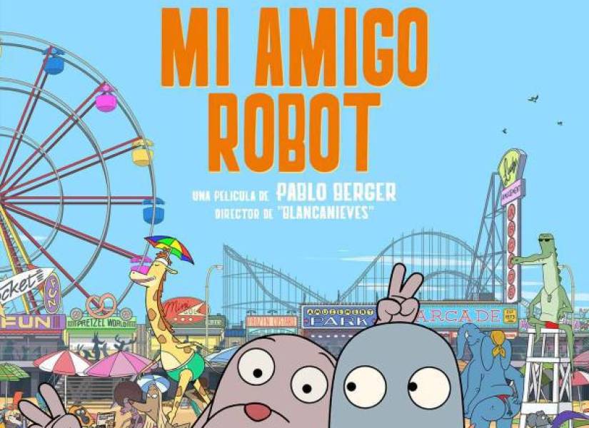 Mi amigo robot es la primera película animada de Pablo Berger.