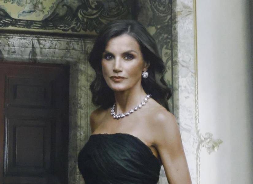 La reina de España, Letizia, retratada por la fotógrafa estadounidense Annie Leibovitz. EFE/ Blanca Millez