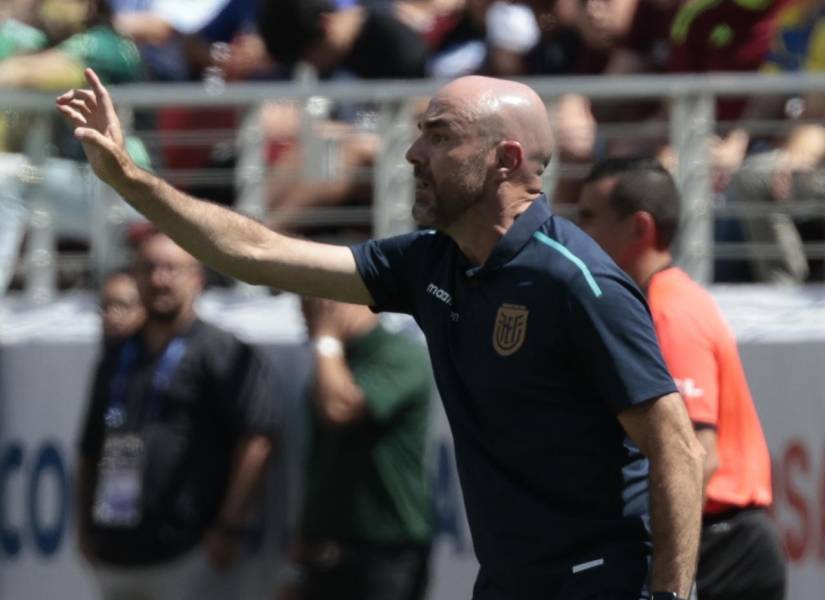 El entrenador de Ecuador, Félix Sánchez Bas, necesitan la victoria ante Jamaica por la Copa América.