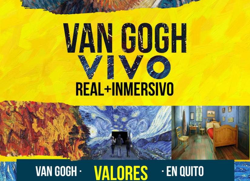 'Van Gogh Vivo' llega a Quito para conquistar a grandes y chicos con una experiencia inigualable