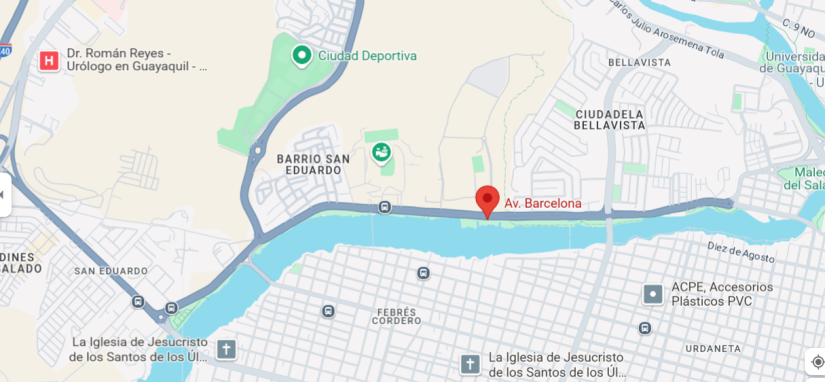 Solo los residentes de sectores cercanos al estadio, como los que habitan en el Barrio San Eduardo o en la Base Naval San Eduardo, tendrán permitido el ingreso desde la avenida Velasco Ibarra.