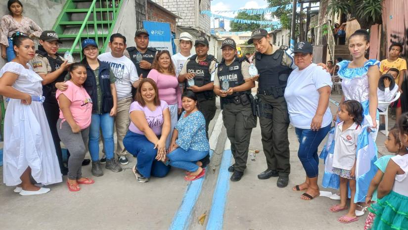 Un barrio del bloque 12 de la cooperativa El Fortín decidió organizar actividades para recuperar la zona.