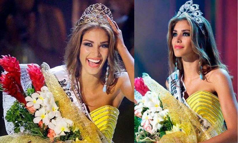 Mendoza representó a Venezuela en el certamen Miss Universo 2008