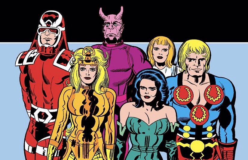 Filtrada la imagen de Los Eternos de Marvel al completo