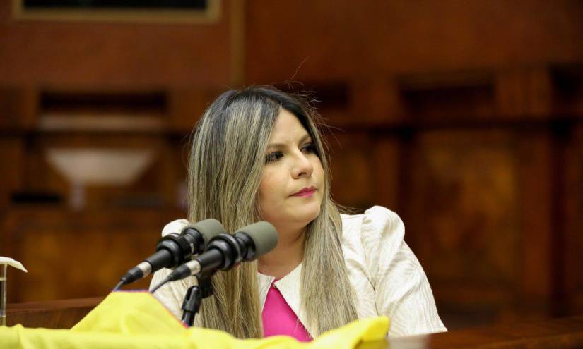María Fernanda Rivadeneira es una de los cuatro miembros del Consejo interpelada por presunto incumplimiento de funciones.