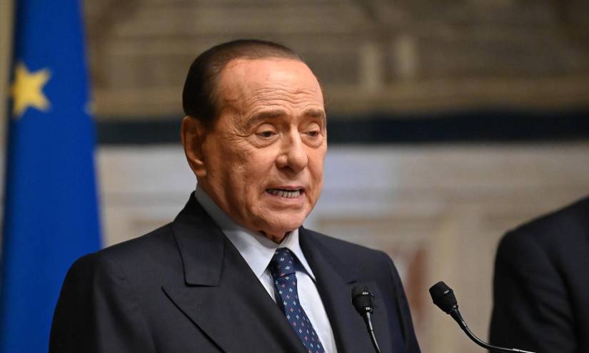 Imagen del exprimer ministro y empresario italiano Silvio Berlusconi.