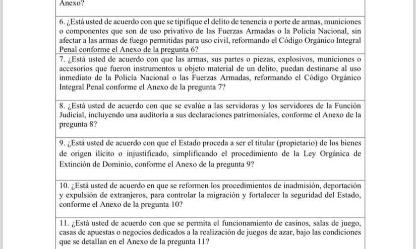 Daniel Noboa Señala Que La Consulta Popular Tiene Tres Objetivos ...