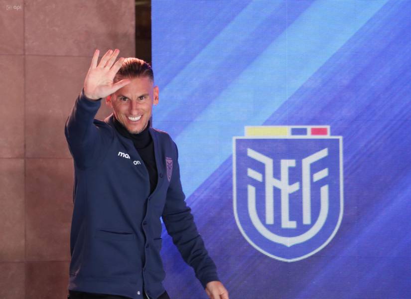 La FEF presentó a Sebastián Beccacece como el nuevo entrenador de la selección de Ecuador.