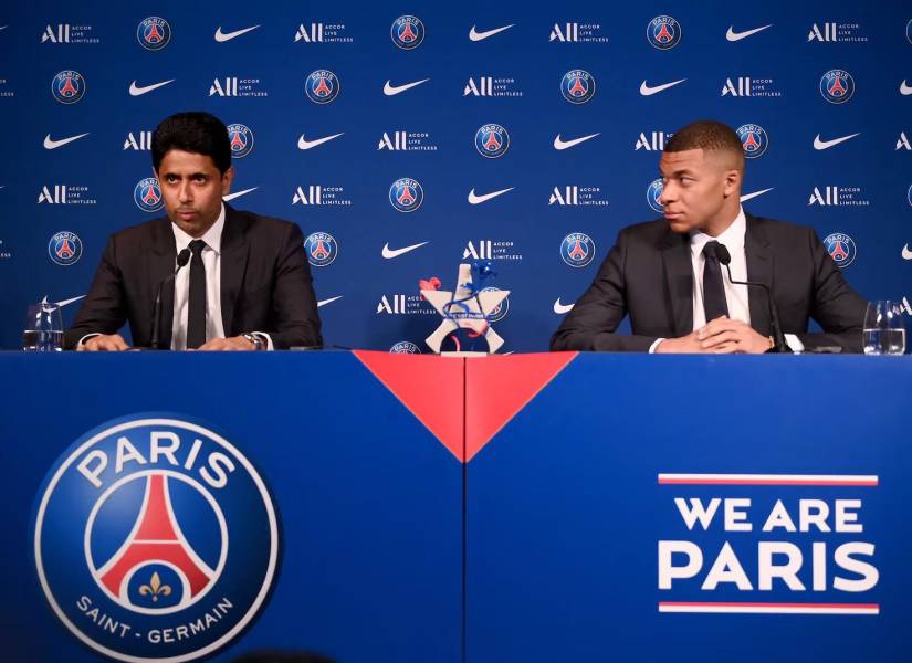 Kylian Mbappé durante su última temporada con el PSG.