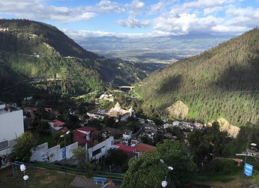 El antes y después de los paisajes de Ecuador, transformados por efectos de la sequía