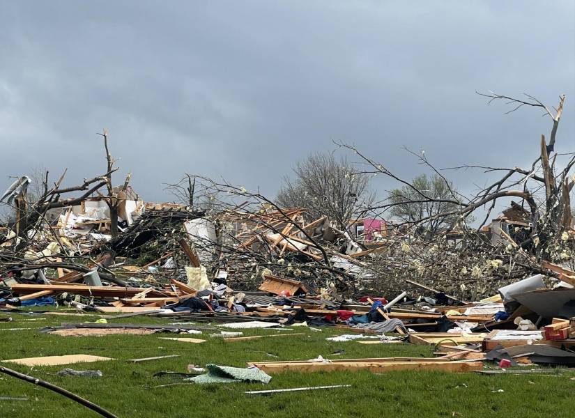 Múltiples tornados causan destrucción y dejan, al menos, dos muertos, en Oklahoma