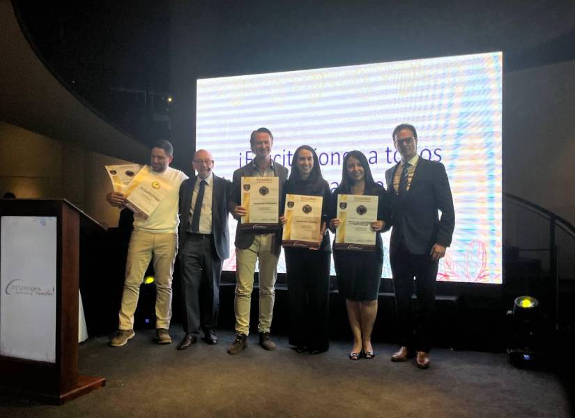 Bios, Pacari y República del Cacao fueron los ganadores del gran oro en los Ecuador Chocolate Awards 2024.