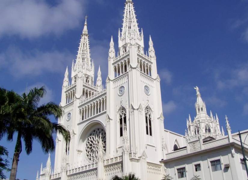 Imagen referencial de la Catedral Metropolitana de Guayaquil.