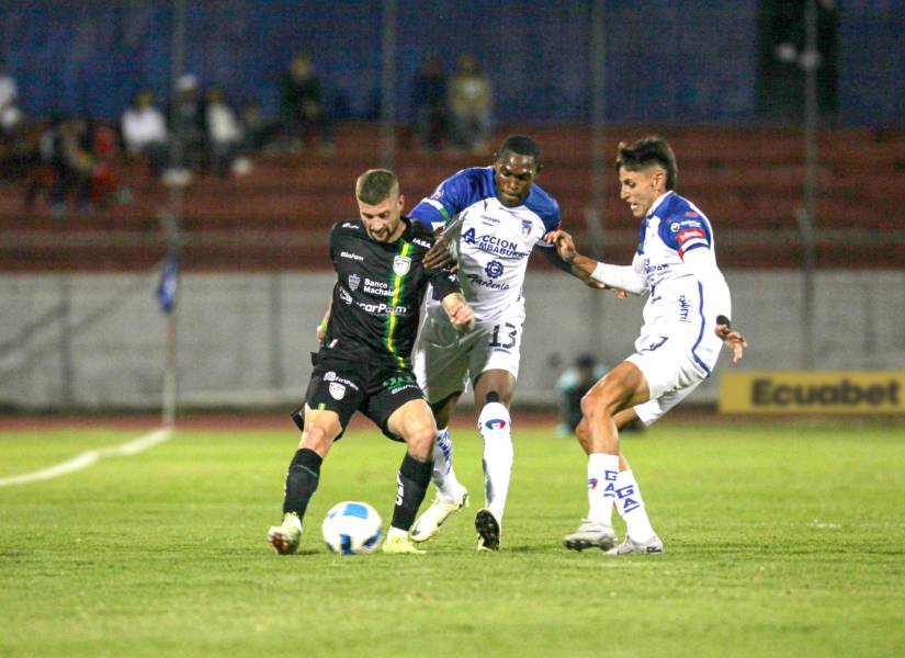 Orense derrotó 1-0 a Imbabura por la segunda etapa de Liga Pro