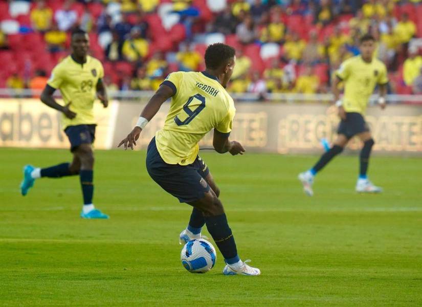 John Yeboah jugó pocos minutos ante Uruguay y Paraguay en las Eliminatorias Sudamericanas.