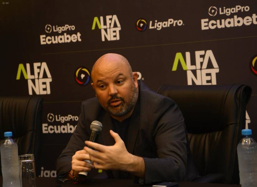 El presidente de la Liga Pro, Miguel Ángel Loor, busca evitar el amaño de partidos en el fútbol ecuatoriano.