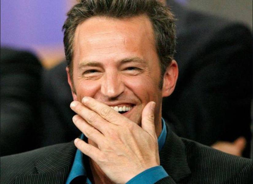 Fotografía publicada por la actriz Jennifer Aniston del actor Matthew Perry tras un año de su perdida