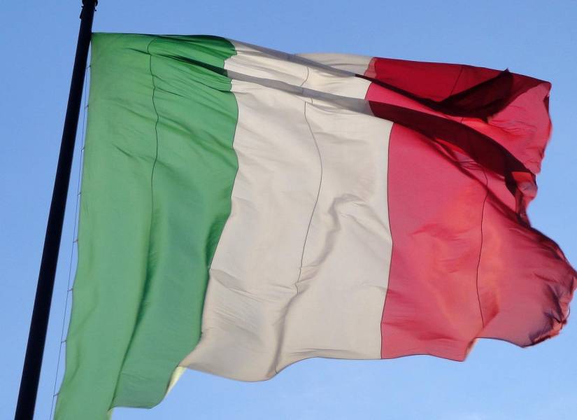 Imagen ilustrativa: Bandera de Italia.