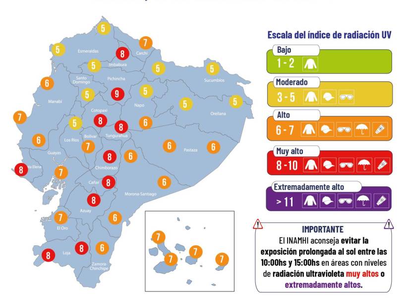 Previsión de las condiciones meteorológicas para el jueves 19 de diciembre.