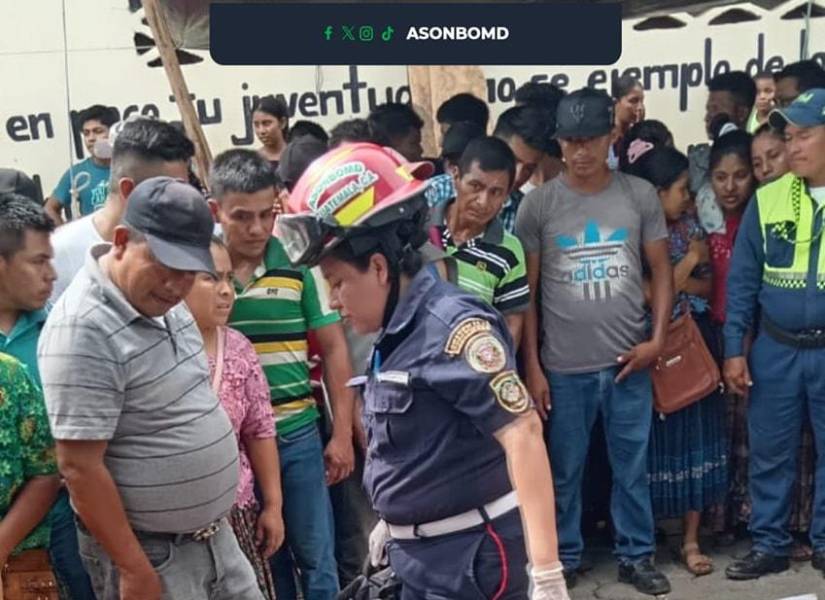 Imágenes difundidas por la Asociación Nacional de Bomberos Municipales Departamentales.