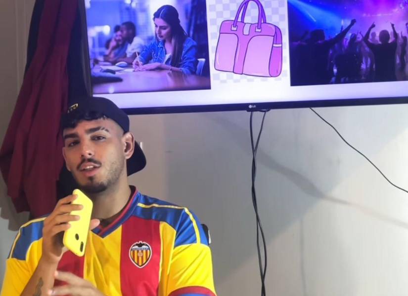 Video de TikTok de Manuel explicando los cambios en el fútbol