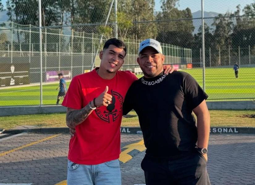 Kendry Páez recibió el apoyo de su padre por su última convocatoria con la selección de Ecuador.