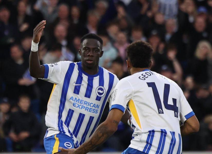 Brighton venció por 3-2 al Tottenham en la Premier League.