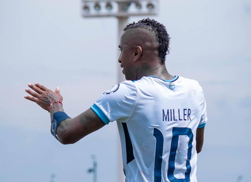 Miller Bolaños no ha jugado con el Guayaquil City desde el 14 de mayo.