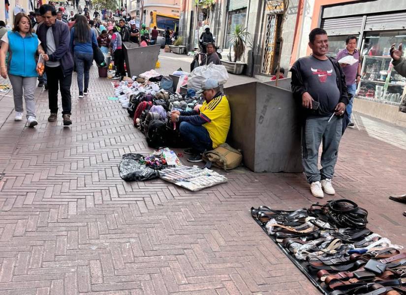 En el sector de La Marín se acumulan los informales.