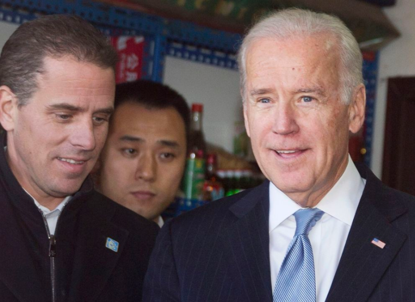 Hunter Biden y su padre, el presidente electo de los Estados Unidos, Joe Biden