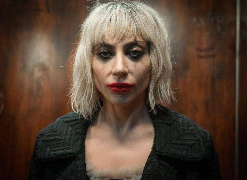 Fotografía de Lady Gaga interpretando a Harley Quinn