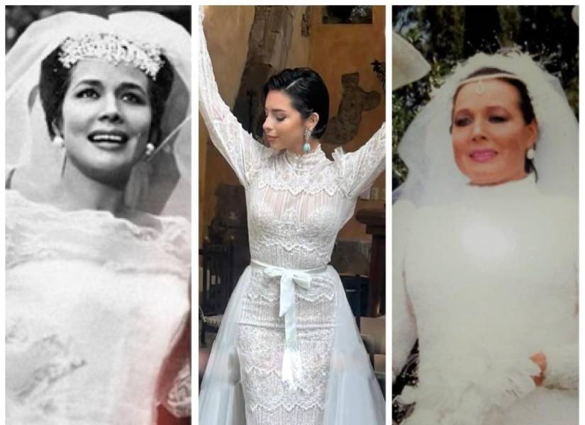 Comparación entre la boda de Flor Silvestre y Ángela Aguilar