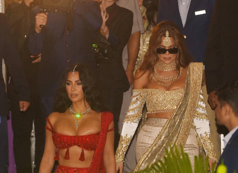 Kim y Khloe Kardashian.