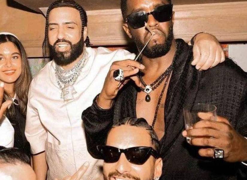 Fotografía de Maluma y Sean Diddy Combs