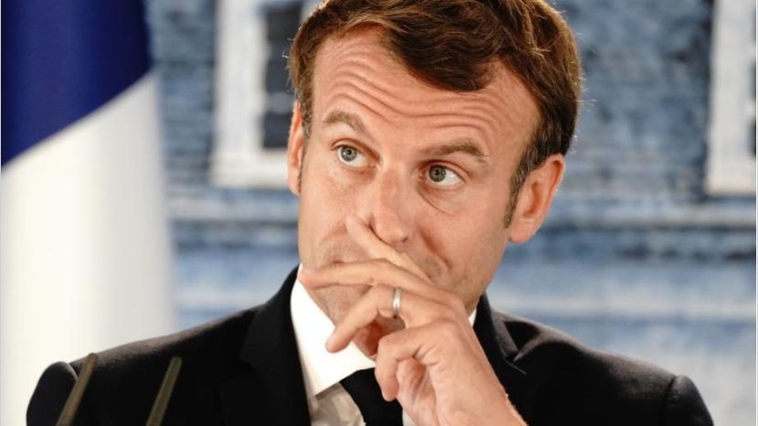 COVID: El presidente de Francia Emmanuel Macron da positivo