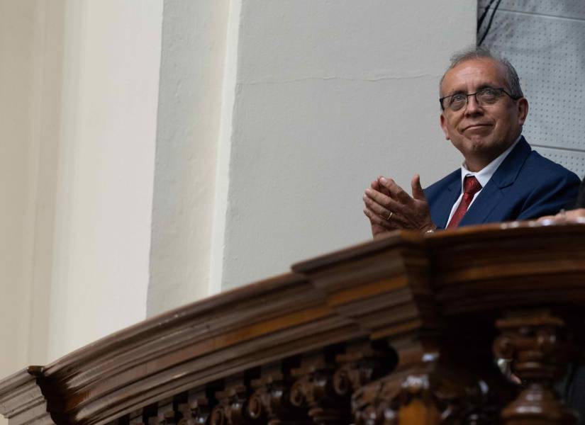 Nicanor Boluarte, hermano de la presidenta de Perú, Dina Boluarte, en una foto de archivo.