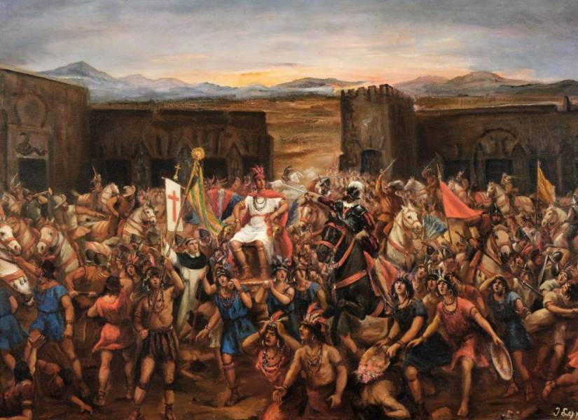 Historia de Atahualpa y Francisco Pizarro