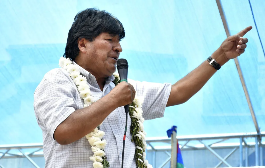 Expresidente boliviano Evo Morales