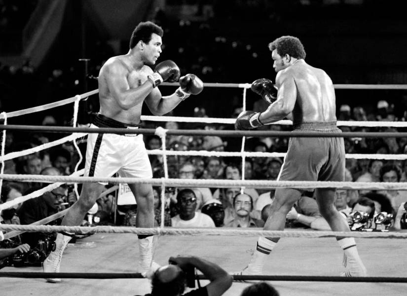 Se cumplen 50 años de la épica pelea entre Muhammad Ali y George Foreman