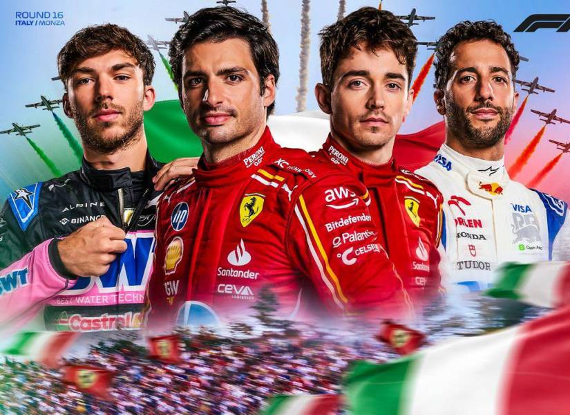 Póster del GP de Monza.