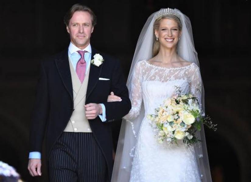 Thomas Kingston y Gabriella Windsor, el día de su boda.