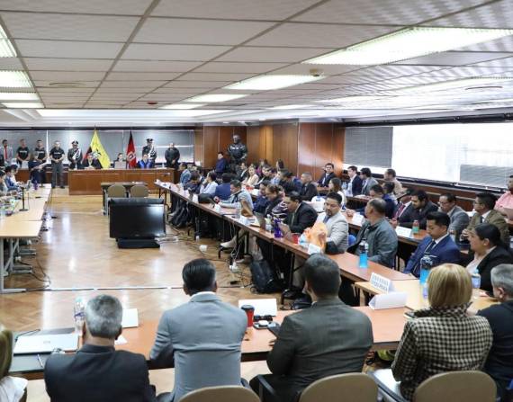 Audiencia de juicio del caso Metástasis para la lectura de la sentencia.