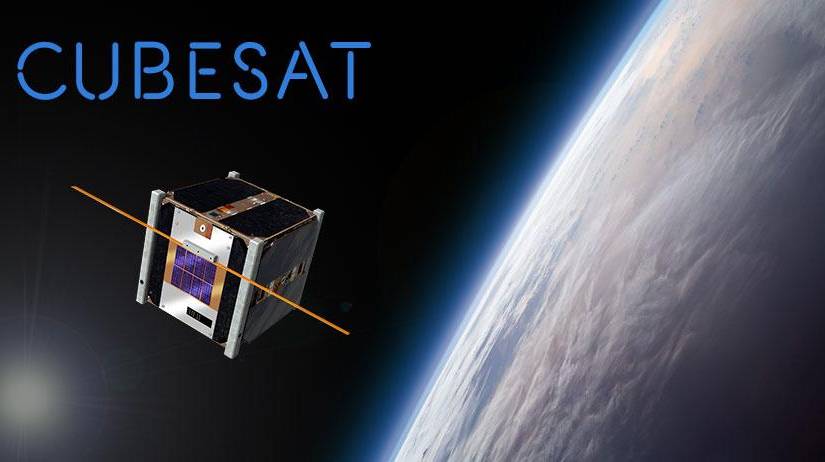 Imagen referencial de Cubesat en el espacio.