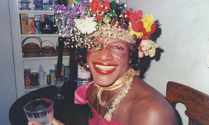 Imagen tomada de un documental de Netflix sobre Marsha P. Johnson.